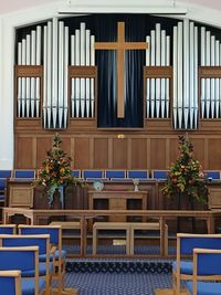 View of Flower Arrangements